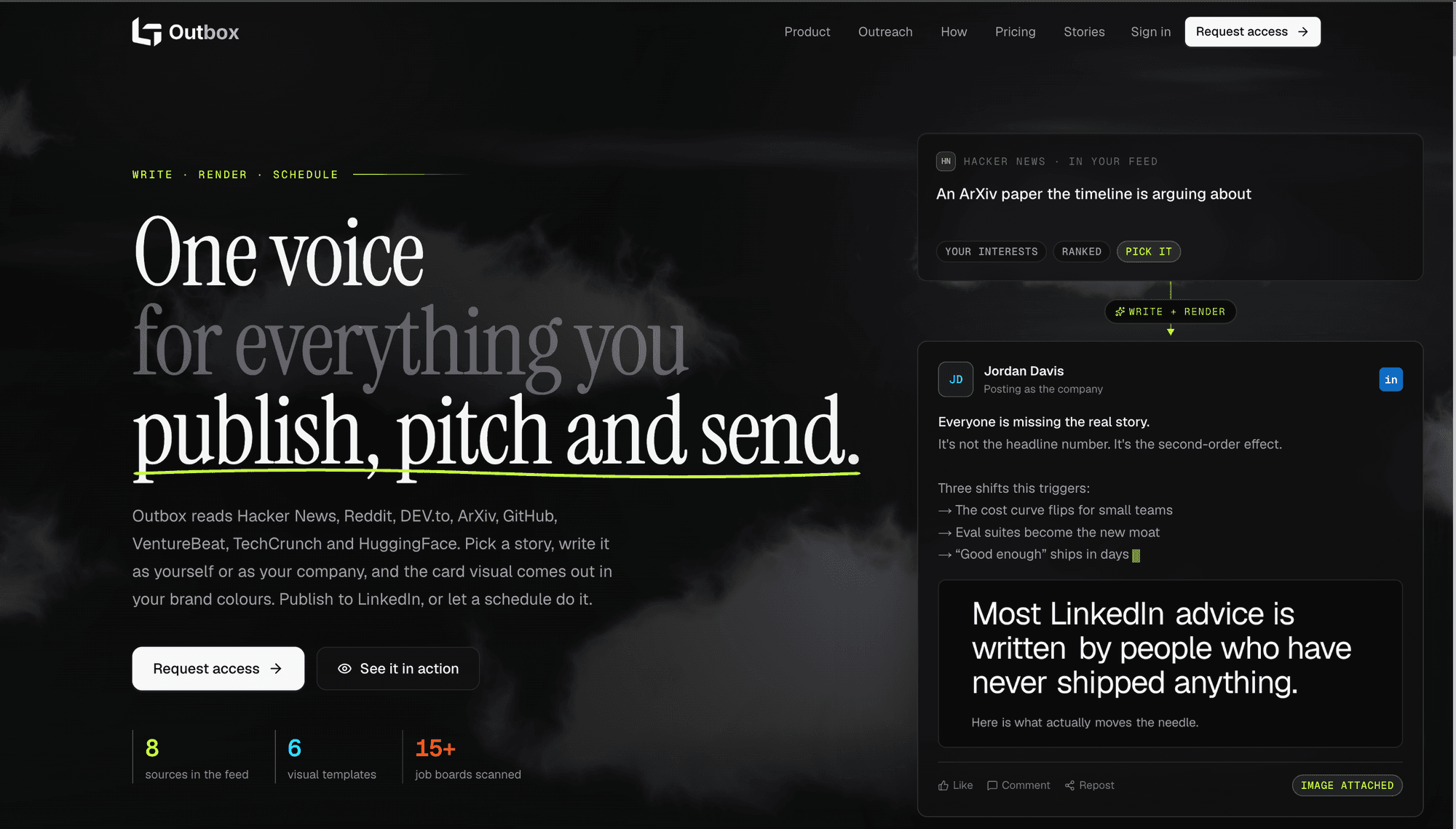 Outbox screenshot 1